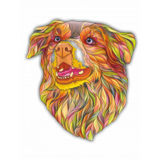 Пазл из дерева фигурный для детей и взрослых. Деревянный контурный Пазл Верный Друг, HD20018 Пазл из дерева фигурный для детей и взрослых. Деревянный контурный Пазл Верный Друг, HD20018