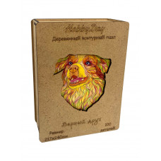 Пазл из дерева фигурный для детей и взрослых. Деревянный контурный Пазл «Верный друг» МДФ, HD20037 Пазл из дерева фигурный для детей и взрослых. Деревянный контурный Пазл «Верный друг» МДФ, HD20037