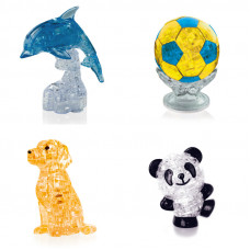 Игрушки 4 пазла подарочный. Фигурка подарок классу Дельфин со светом, Футбольный мяч, Собачка, Панда Со светом Игрушки 4 пазла подарочный. Фигурка подарок классу Дельфин со светом, Футбольный мяч, Собачка, Панда Со светом