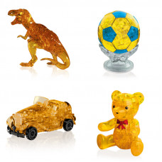 Игрушки 4 штуки в подарок. Фигурка для детей Динозавр, Футбольный мяч, Машина, Мишка Игрушки 4 штуки в подарок. Фигурка для детей Динозавр, Футбольный мяч, Машина, Мишка