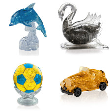 Коллекция из 4х штук на Новый год. Конструктор подарок классу Дельфин со светом, Лебедь, Футбольный мяч, Машина Коллекция из 4х штук на Новый год. Конструктор подарок классу Дельфин со светом, Лебедь, Футбольный мяч, Машина