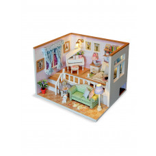 Набор подарочный игрушка + румбокс. Кукольный домик Музыкальная комната, M026 Набор подарочный игрушка + румбокс. Кукольный домик Музыкальная комната, M026