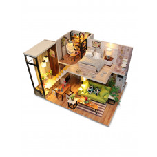 Комплект для моделирования игрушка + румбокс. Интерьерный конструктор Скандинавский Лофт, M030 Комплект для моделирования игрушка + румбокс. Интерьерный конструктор Скандинавский Лофт, M030