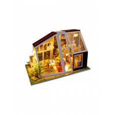 Комплект подарочный игрушка + румбокс. Интерьерный конструктор Хижина 21-ого века, M902 Комплект подарочный игрушка + румбокс. Интерьерный конструктор Хижина 21-ого века, M902